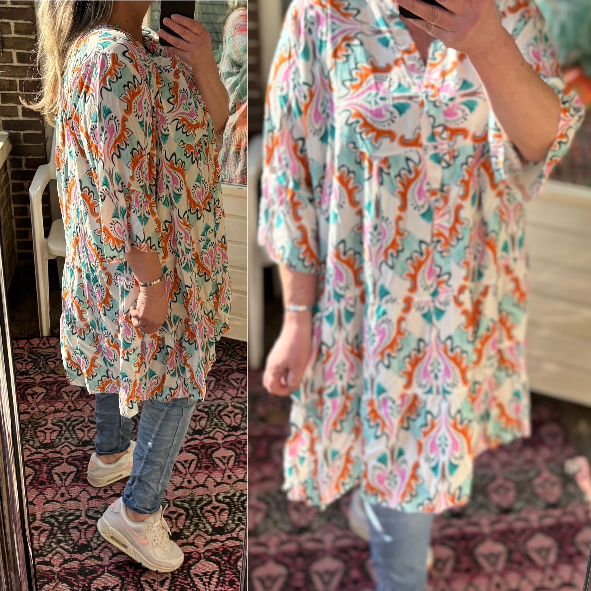 TUNIEK FANTASY MATEN 44 TOT 48 KLEINE 50 BOVEN ONDER WIJDER TOT 52/54