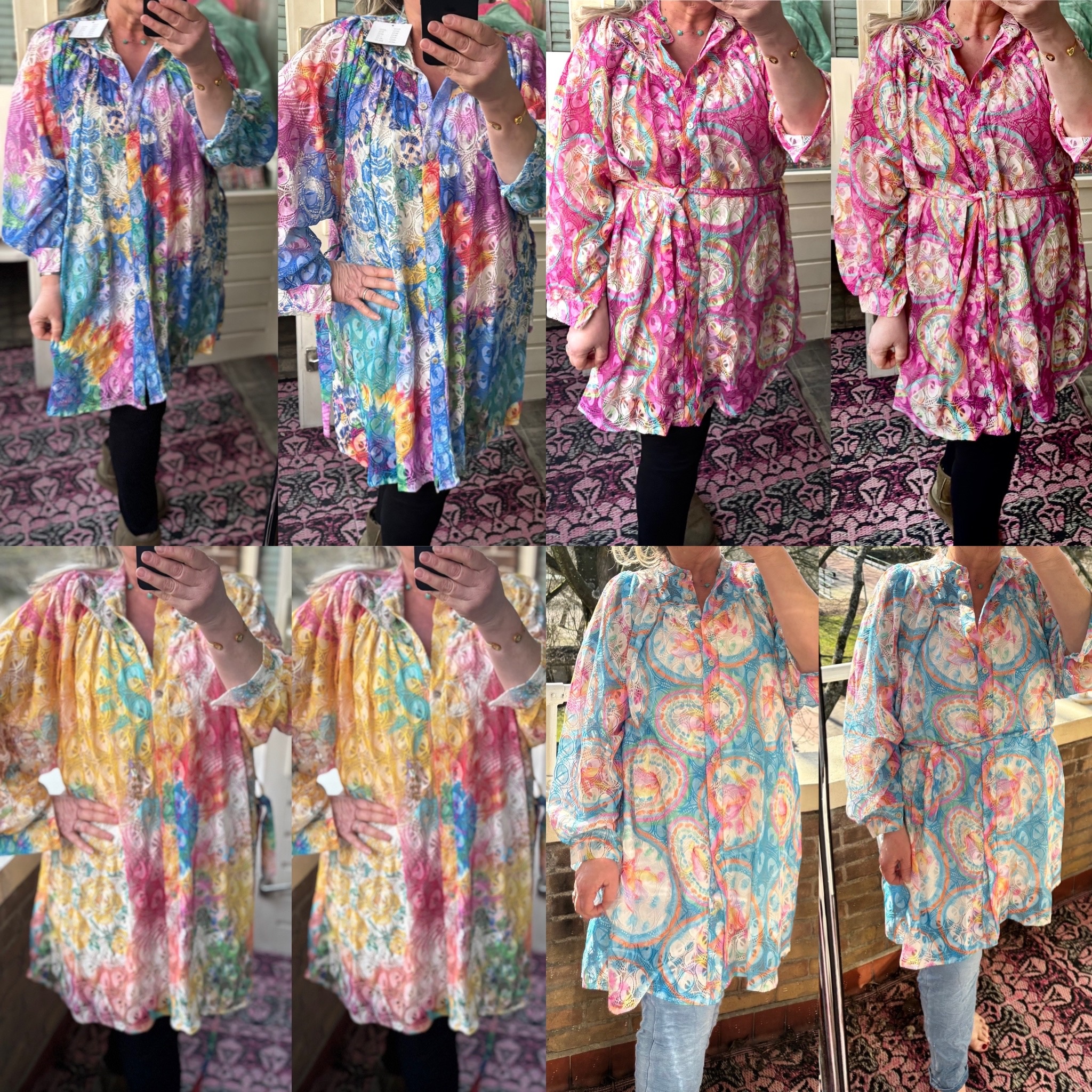 BLOUSE HAPPY SPRING MATEN 48 TOT RUIME 54