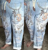 STRETCH JEANS LOOK MATEN 48 TOT 52/54