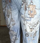 STRETCH JEANS LOOK MATEN 48 TOT 52/54