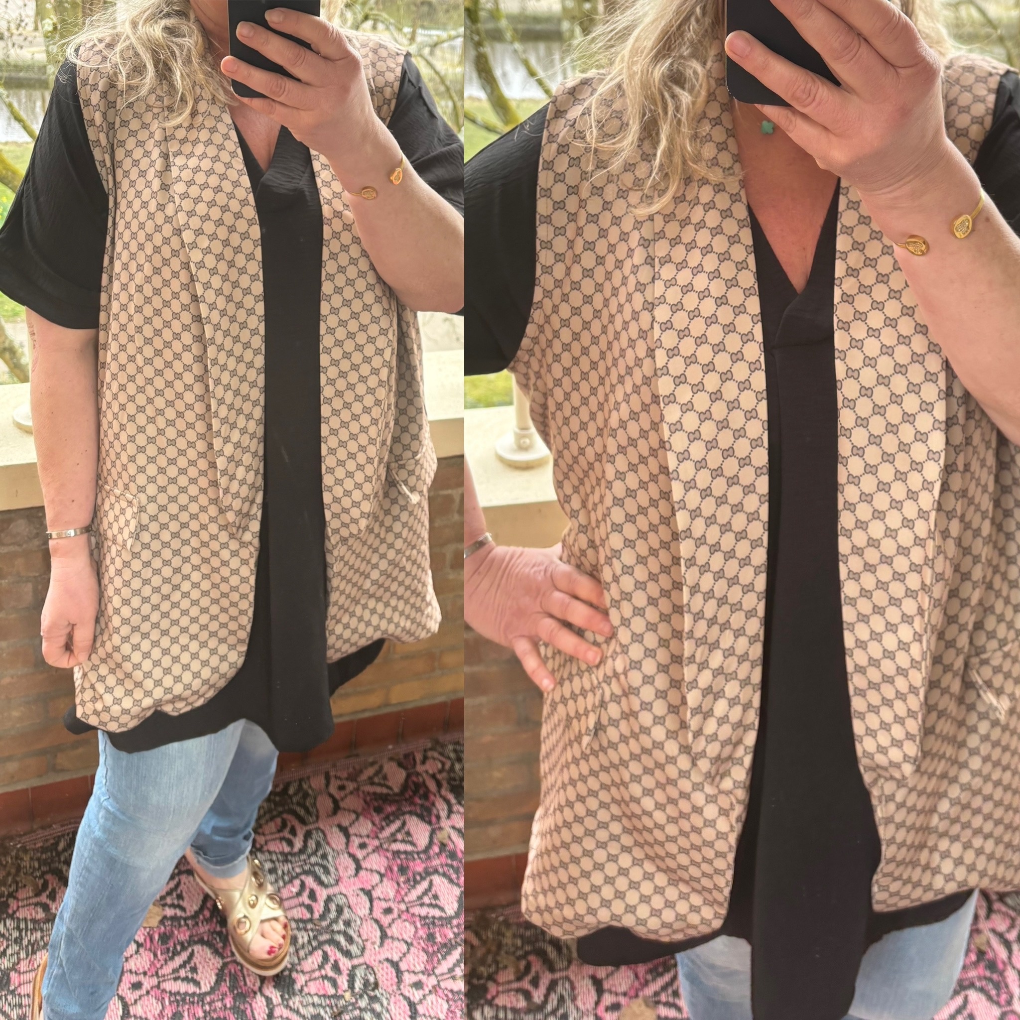 HOOCHI GOOCHI GILET MATEN 44 TOT 50/52