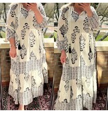 JURK KATOEN LINNEN FAYE MATEN 44 TOT 48 BOVEN ONDER WIJDER