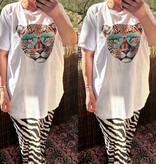 T SHIRT WIT EN ZWART MATEN 44 TOT 50 KLEINE 52