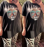 T SHIRT WIT EN ZWART MATEN 44 TOT 50 KLEINE 52