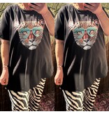 T SHIRT WIT EN ZWART MATEN 44 TOT 50 KLEINE 52