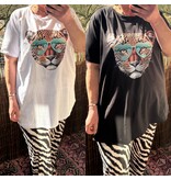 T SHIRT WIT EN ZWART MATEN 44 TOT 50 KLEINE 52