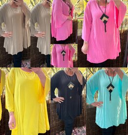 VISCOSE A LIJN KARLIJN INCL KETTING MATEN 48/50 TOT 54 RUIM