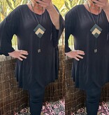 VISCOSE A LIJN KARLIJN INCL KETTING MATEN 48/50 TOT 54 RUIM