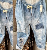 STRETCH JEANS LOOK MATEN 48 TOT 52/54