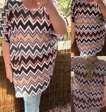 SUPER FIJN MISSONI TUNIEK SOEPEL STRIK RUG MATEN 44/46 TOT 52