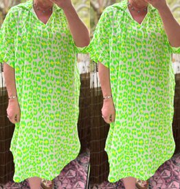 KATOEN AANSCHIET KRAAGJE PANTER MATEN 46/48 TOT 54