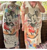 JURK MICKEY LUREX PAILLETEN MATEN 44 TOT 48/50