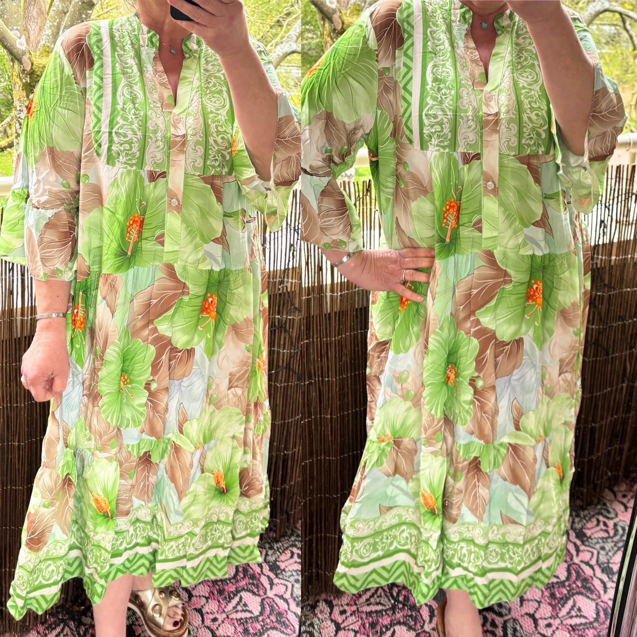 VISCOSE IBIZA BERZY MATEN 44 TOT 48/50 BOVEN ONDER WIJDER