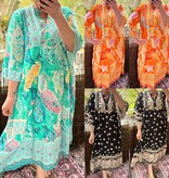 VISCOSE JURK ZERFI MATEN 44 TOT 48/50 BOVEN TOT 52/54 ONDER