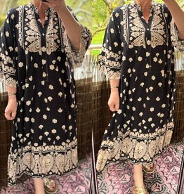 VISCOSE JURK ZERFI MATEN 44 TOT 48/50 BOVEN TOT 52/54 ONDER