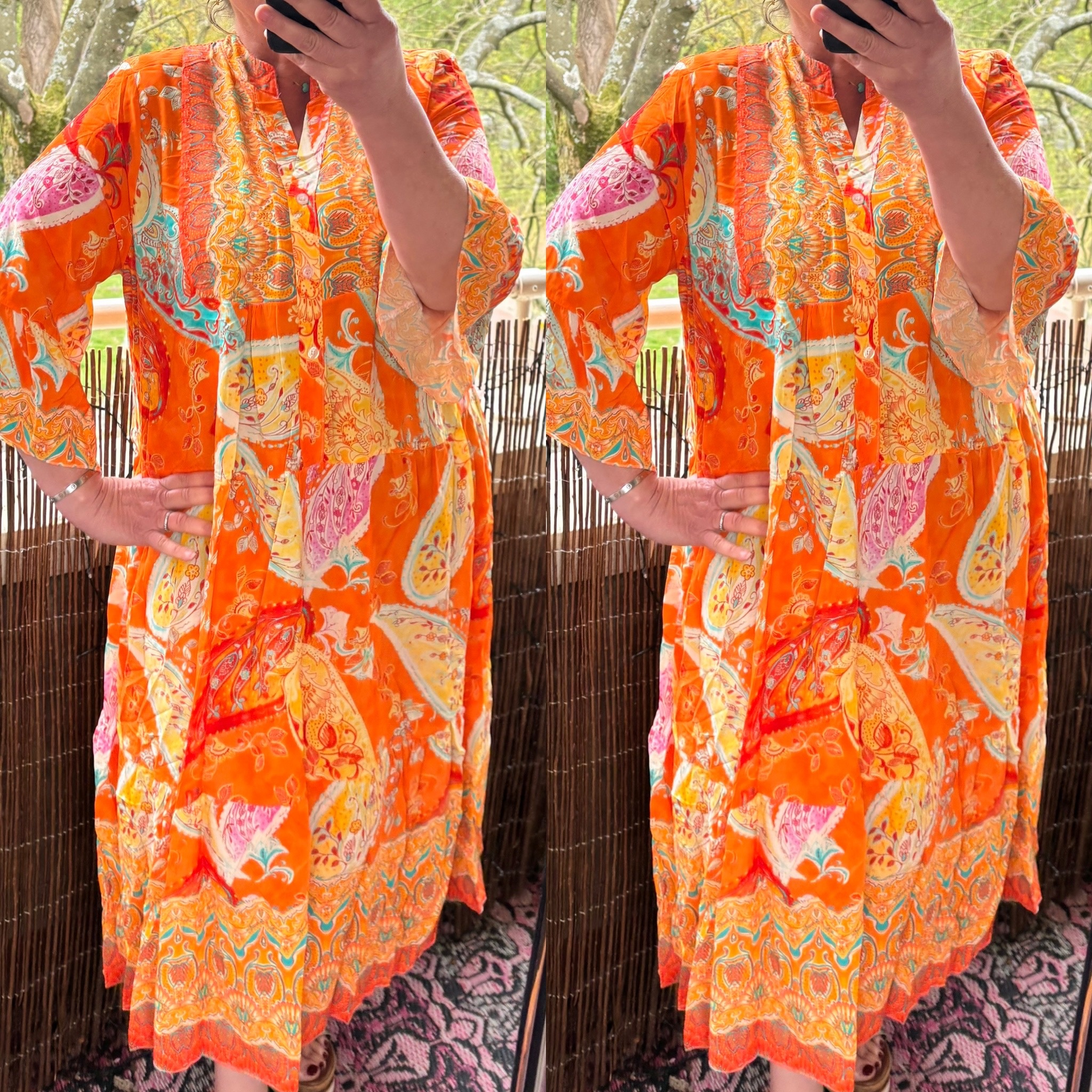 VISCOSE JURK ZERFI MATEN 44 TOT 48/50 BOVEN TOT 52/54 ONDER