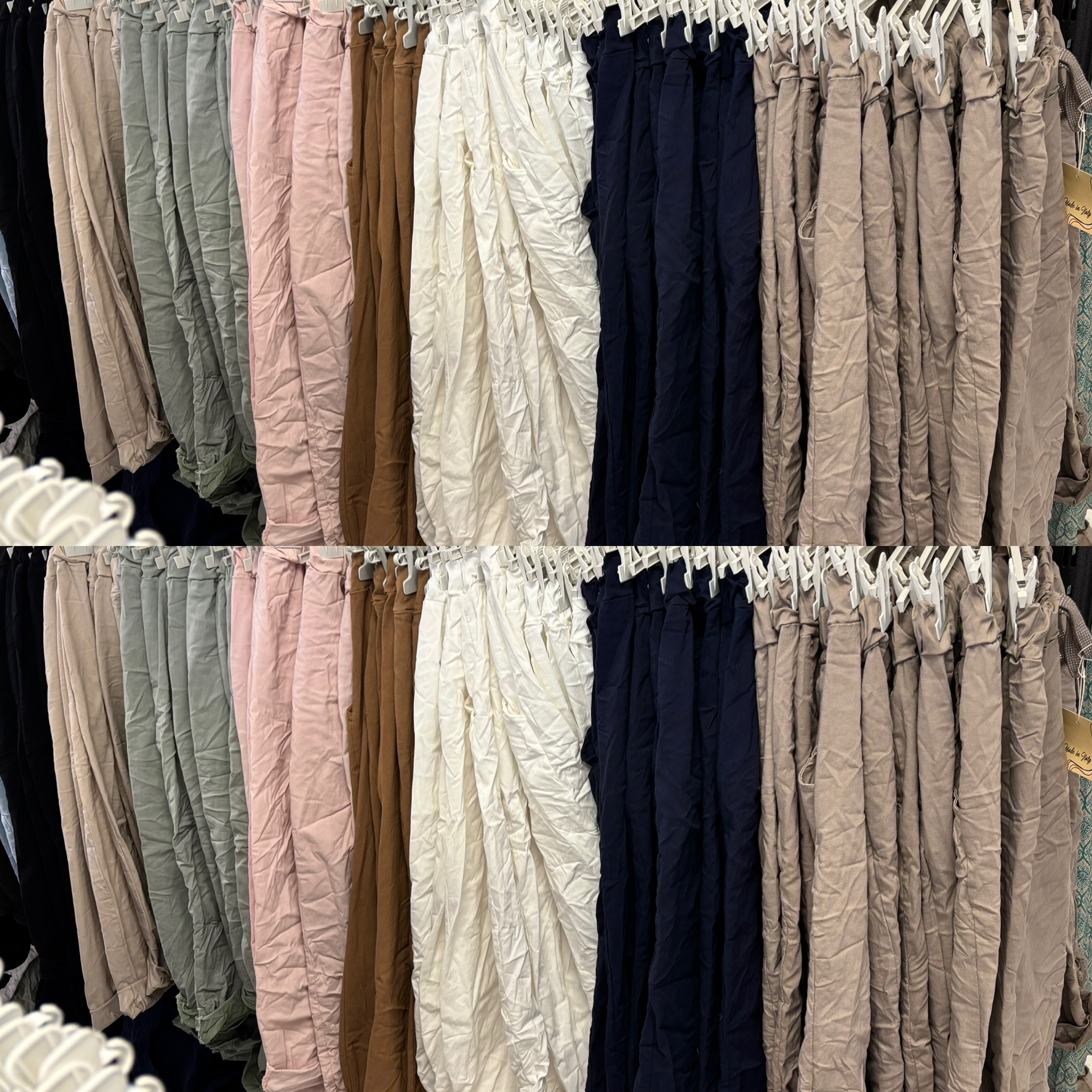 CAPRI JOGGING STRETCH MATEN 44 TOT 50 KLEINE 52