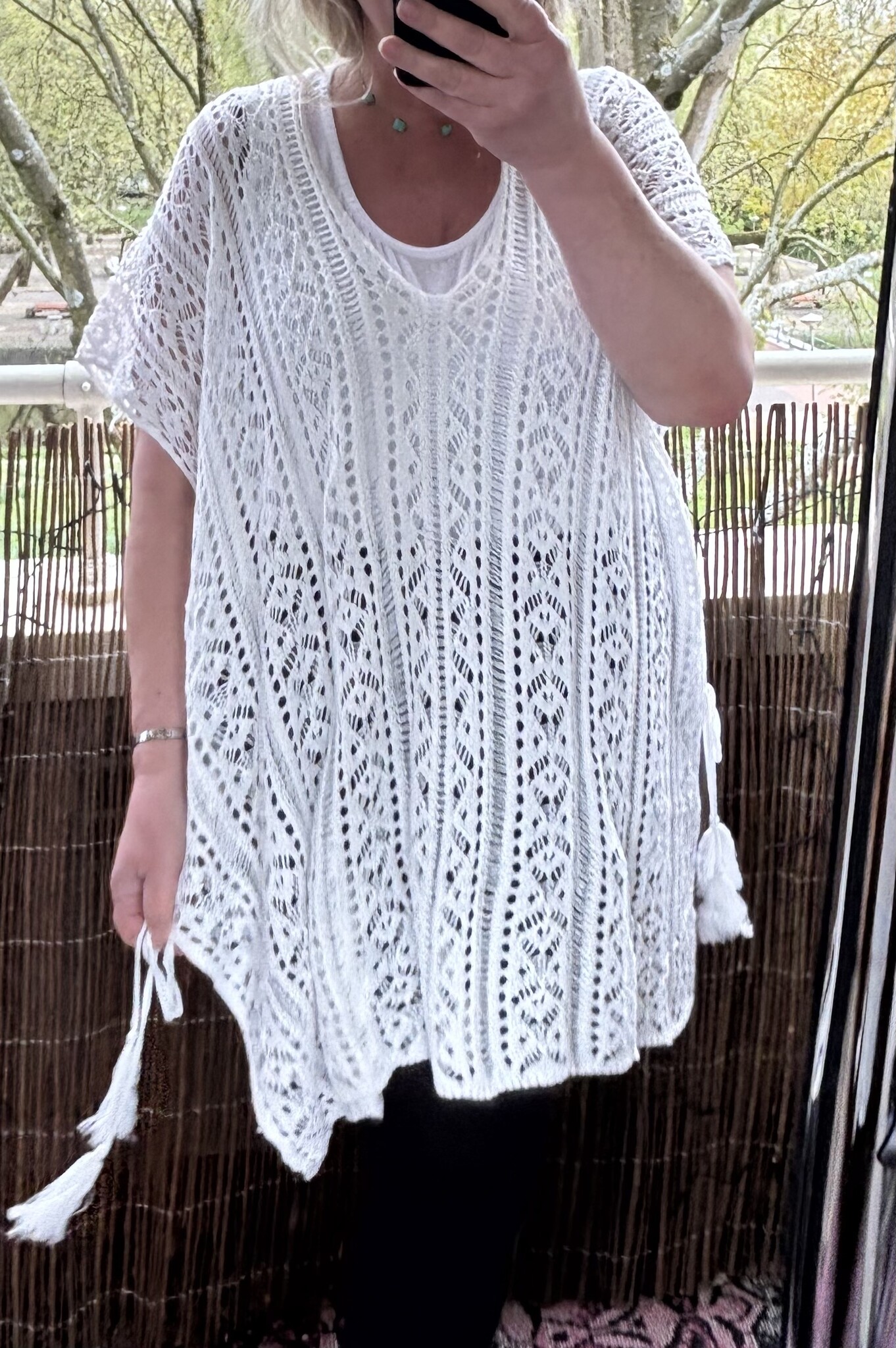 SHIRT TUNIEK HAAK MATEN 44 TOT 54/56