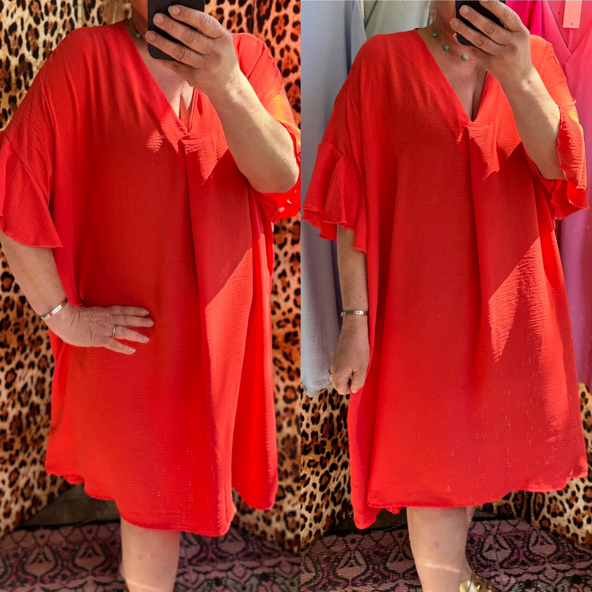 JURK LANG TUNIEK MALIBU MATEN 46 TOT 56