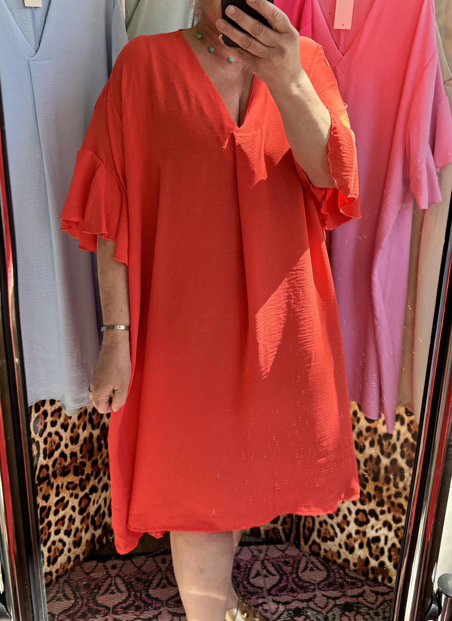 JURK LANG TUNIEK MALIBU MATEN 46 TOT 56