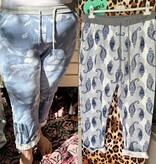 JEANS JOGGING BLOEM OF PAISLEY MATEN 44 TOT 50