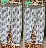 JEANS JOGGING BLOEM OF PAISLEY MATEN 44 TOT 50