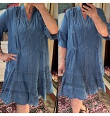 TUNIEK JURKJE JEANS MATEN 44 TOT 48/50