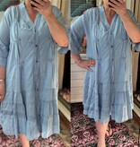 TUNIEK JURKJE JEANS MATEN 44 TOT 48/50