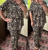PAK BLING PANTER/ ZEBRA MATEN 44 TOT 50