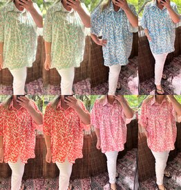 BLOUSE PANTER PASTELMATEN 44 TOT 52