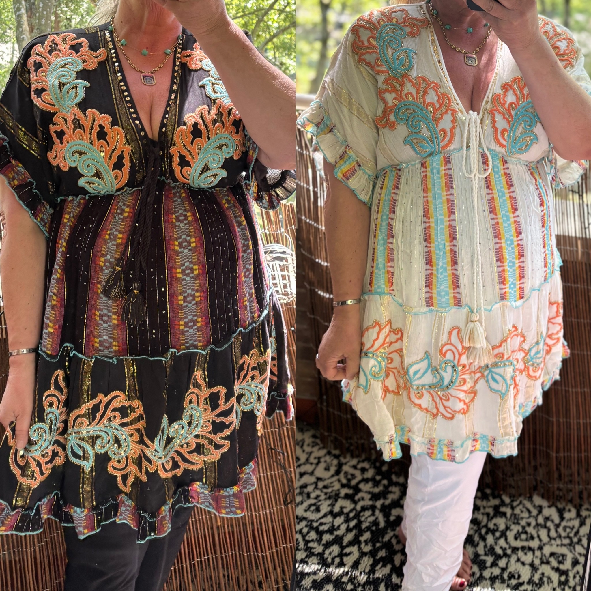 TUNIEK BELLISIMO MATEN 44 TOT 48 BOVEN ONDER WIJDER