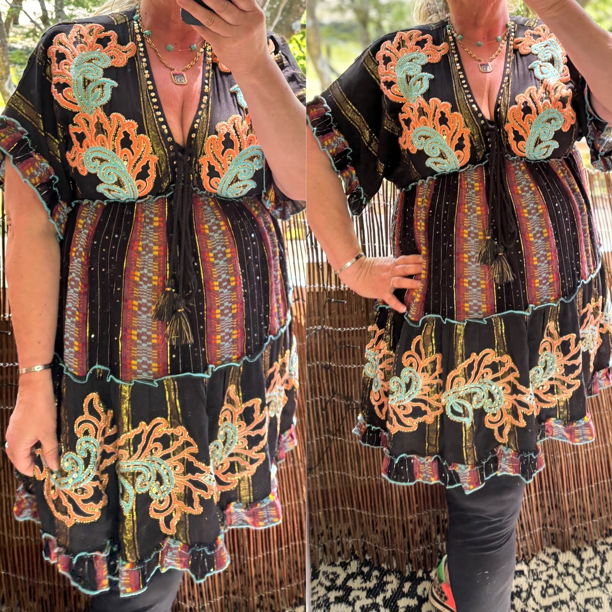 TUNIEK BELLISIMO MATEN 44 TOT 48 BOVEN ONDER WIJDER