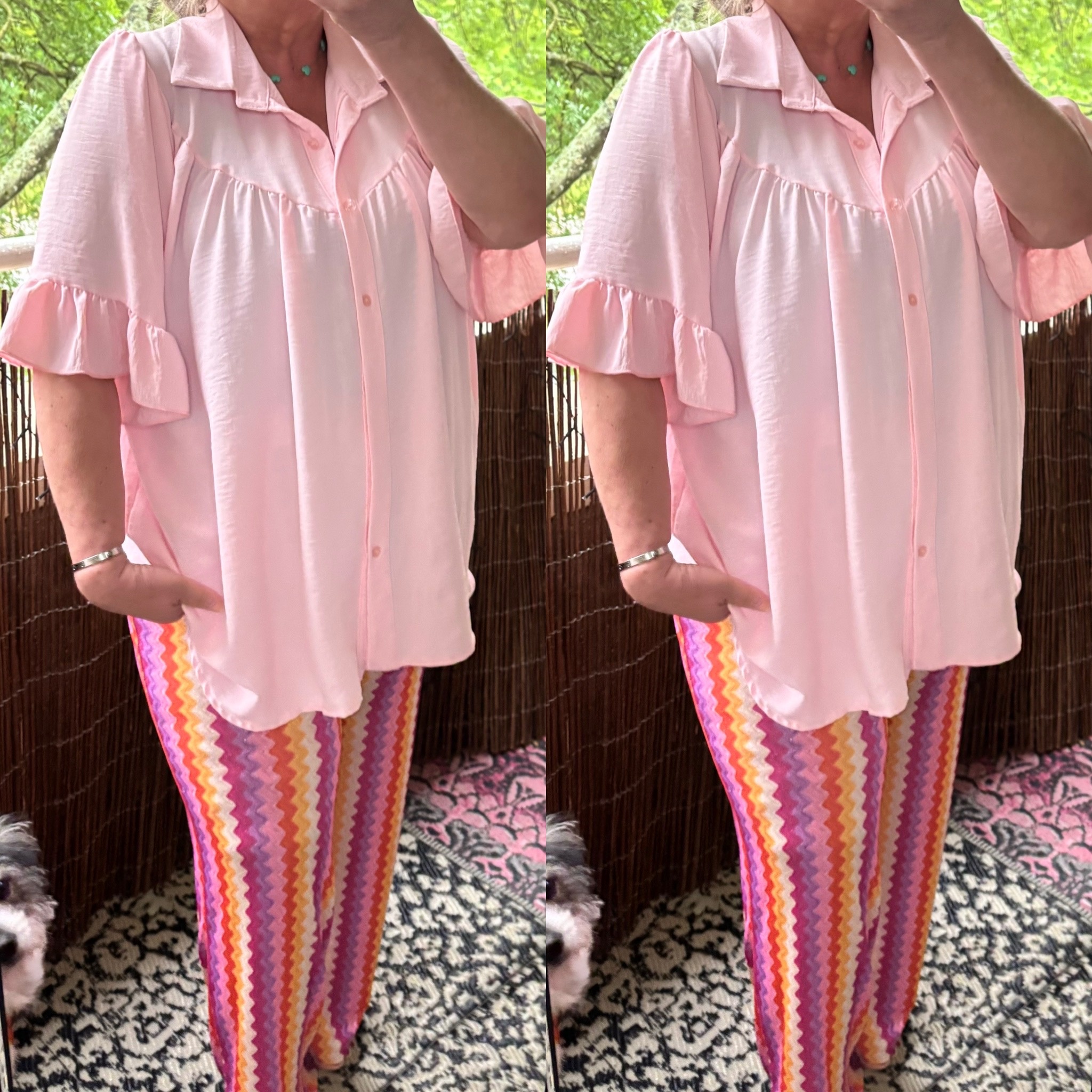 BLOUSE PEPPY MATEN 44 TOT 52/54