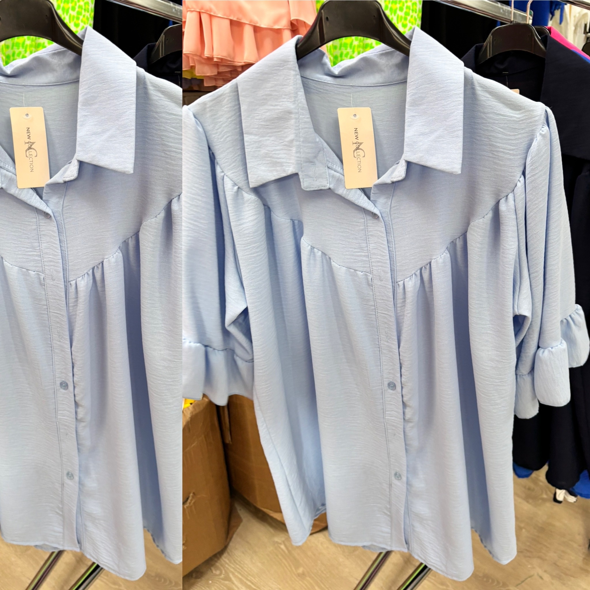 BLOUSE PEPPY MATEN 44 TOT 52/54