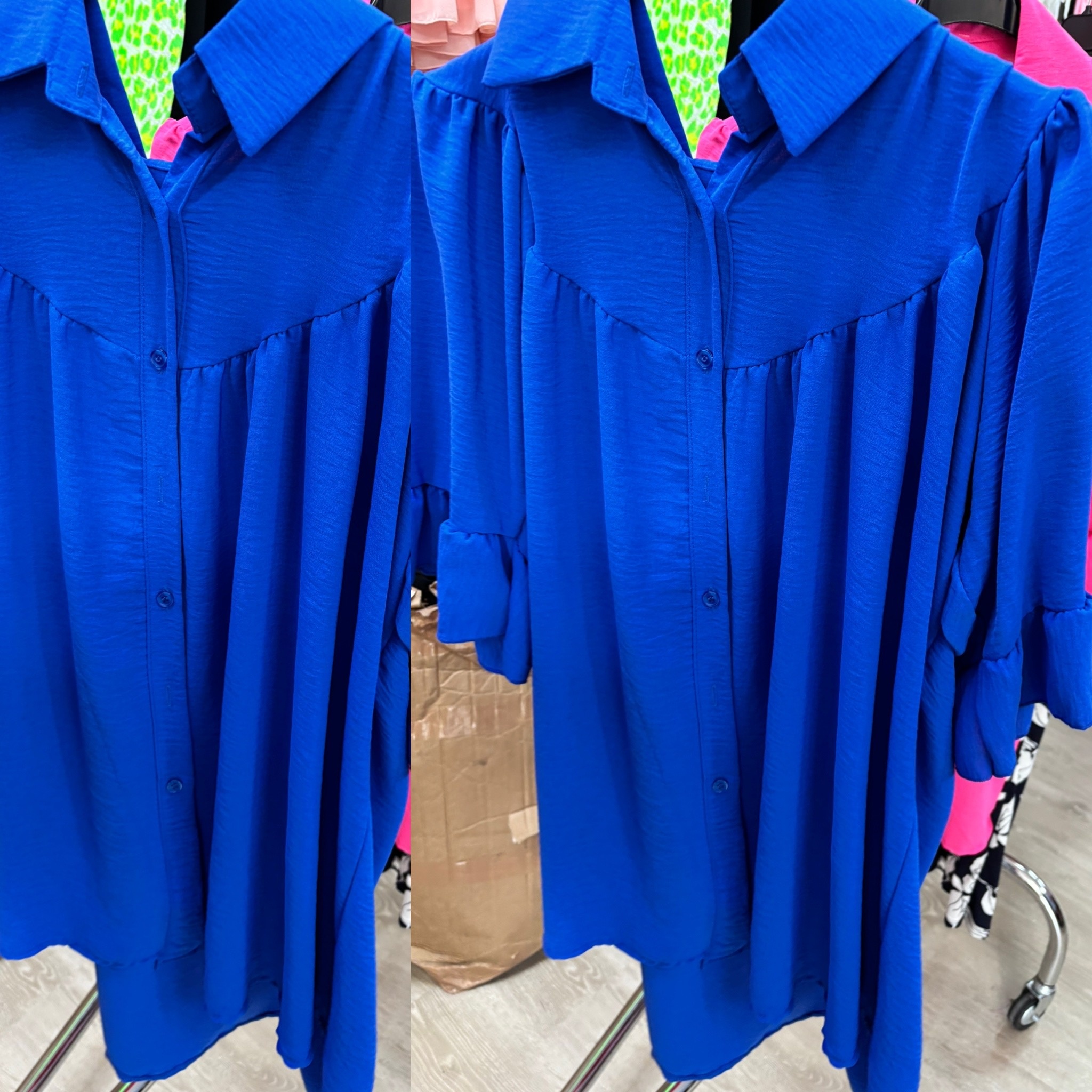 BLOUSE PEPPY MATEN 44 TOT 52/54