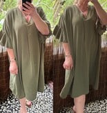 JURK LANG TUNIEK MALIBU MATEN 46 TOT 54 RUIM