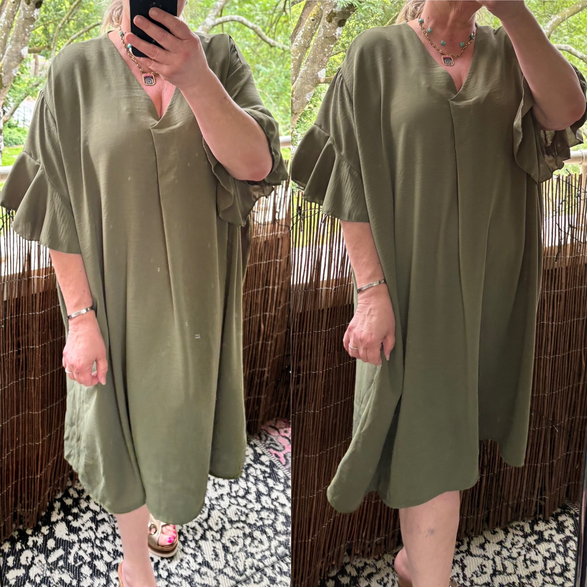 JURK LANG TUNIEK MALIBU MATEN 46 TOT 56