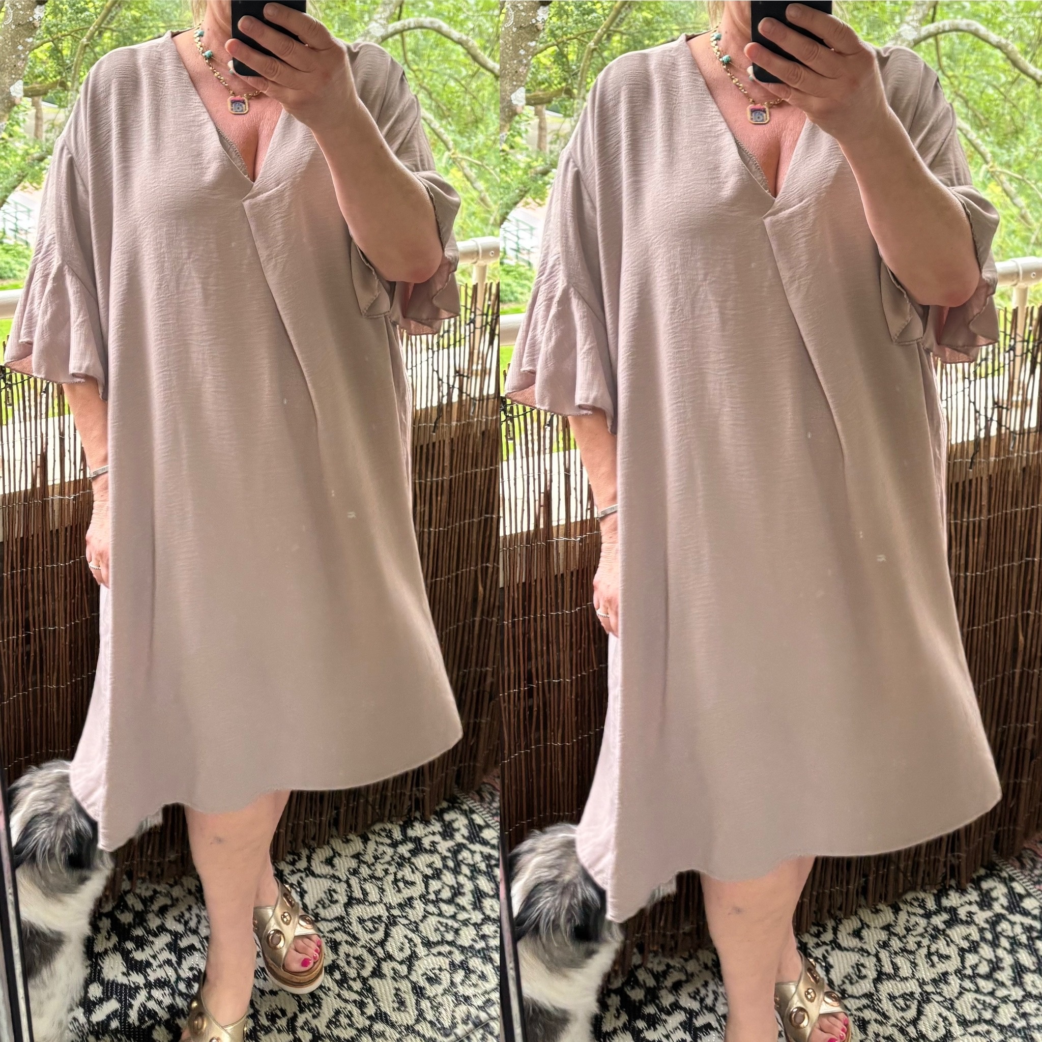 JURK LANG TUNIEK MALIBU MATEN 46 TOT 56