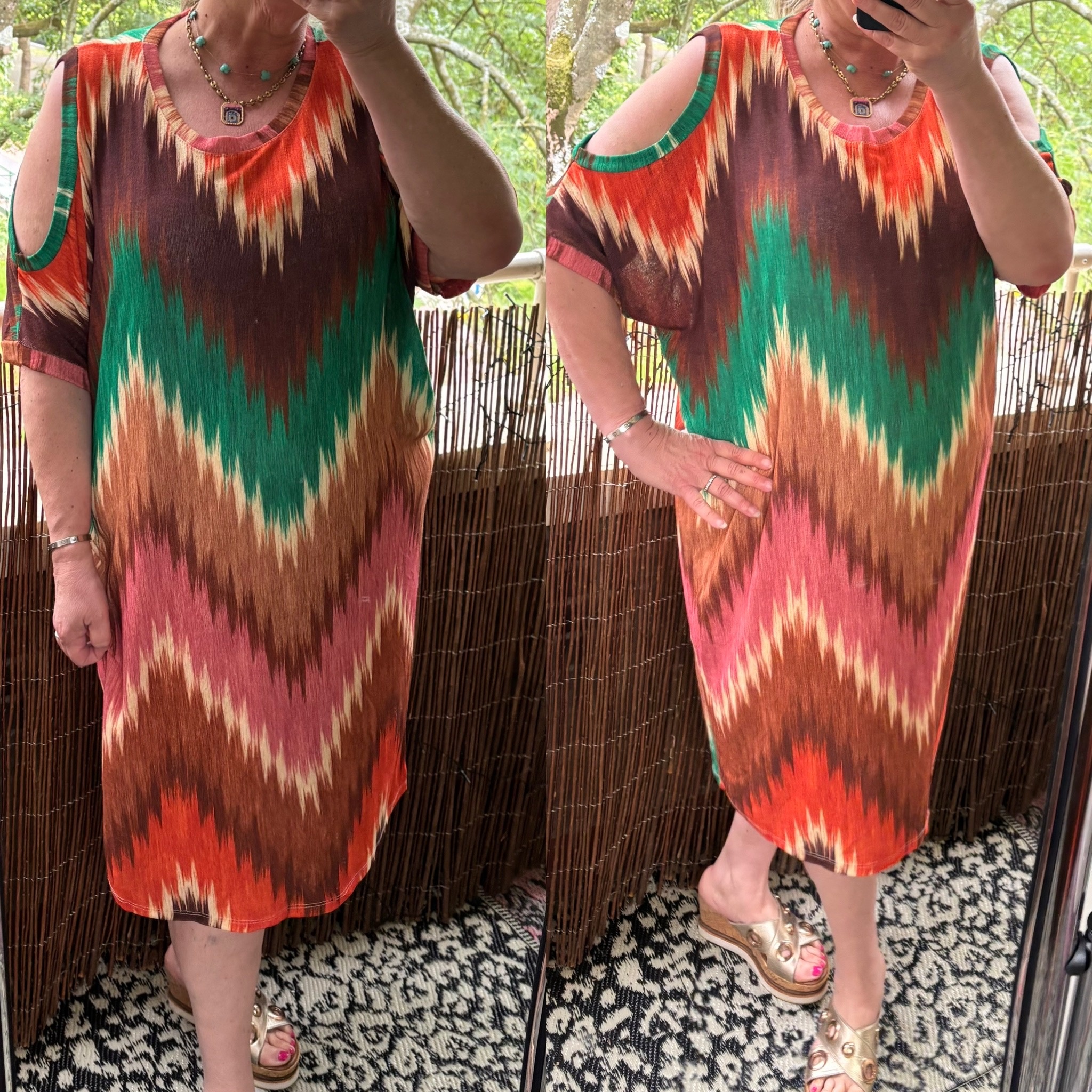TUNIEK JURK ROMA MATEN 44 TOT 50/52