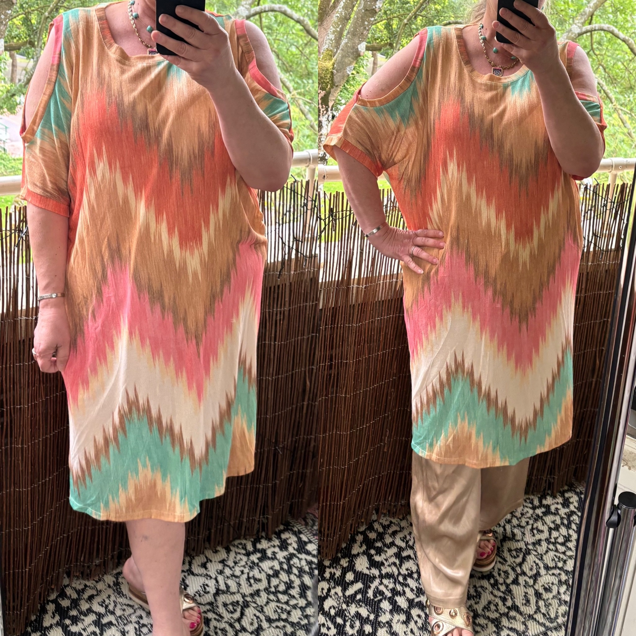 TUNIEK JURK ROMA MATEN 44 TOT 50/52