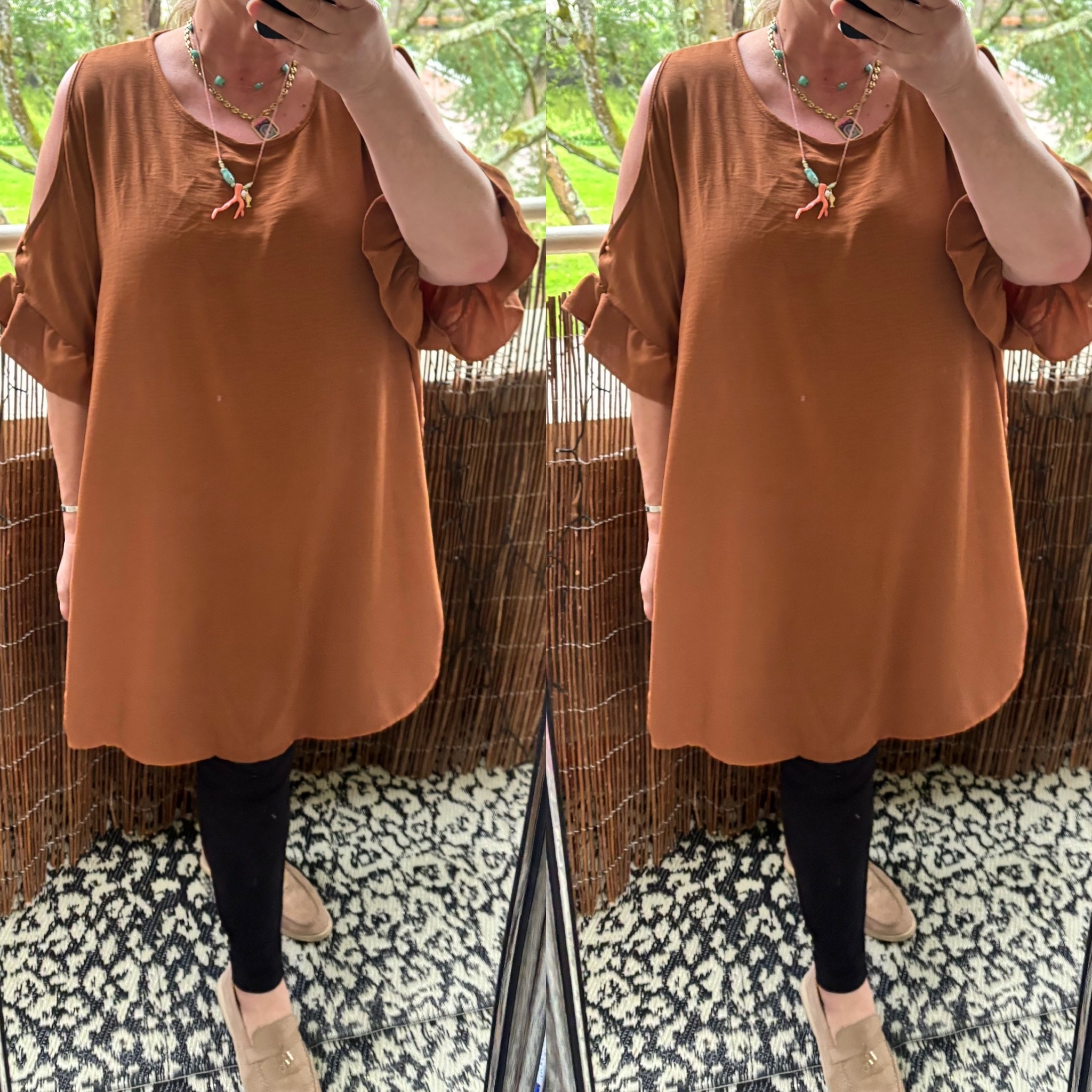 TUNIEK BUDHA MATEN 46/48 TOT 54 RUIM