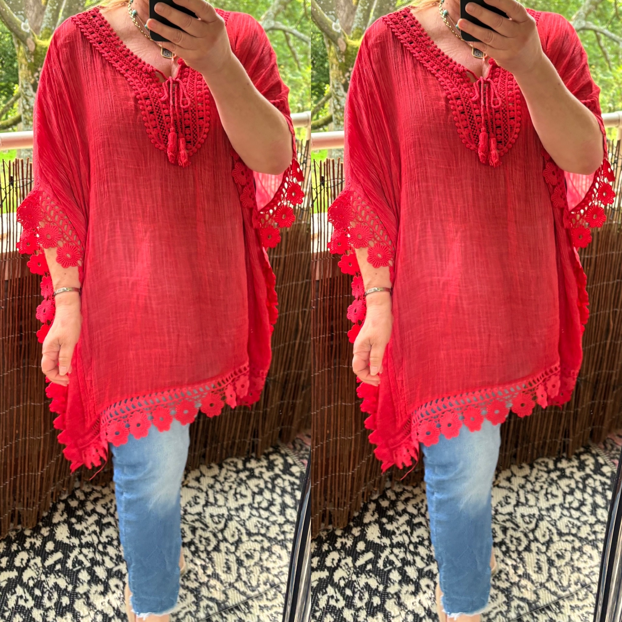 KAFTAN EVITA MATEN 48 TOT 58