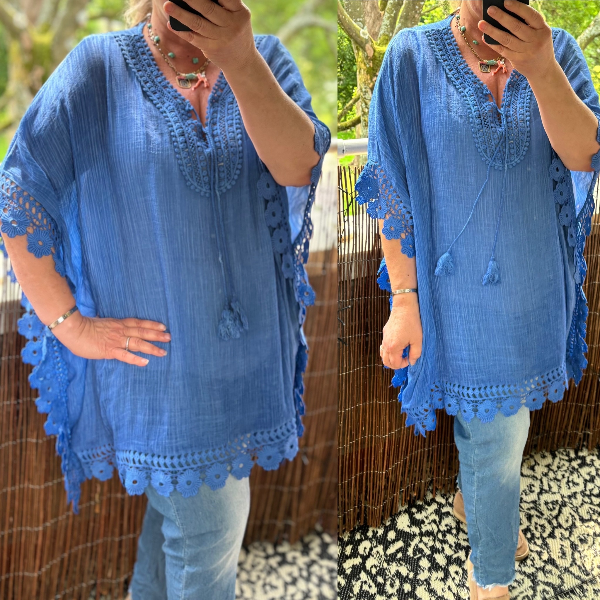 KAFTAN EVITA MATEN 48 TOT 58
