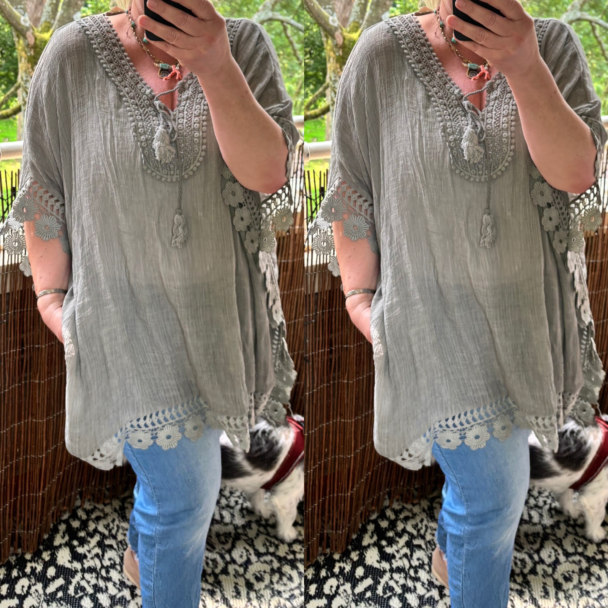 KAFTAN EVITA MATEN 48 TOT 58