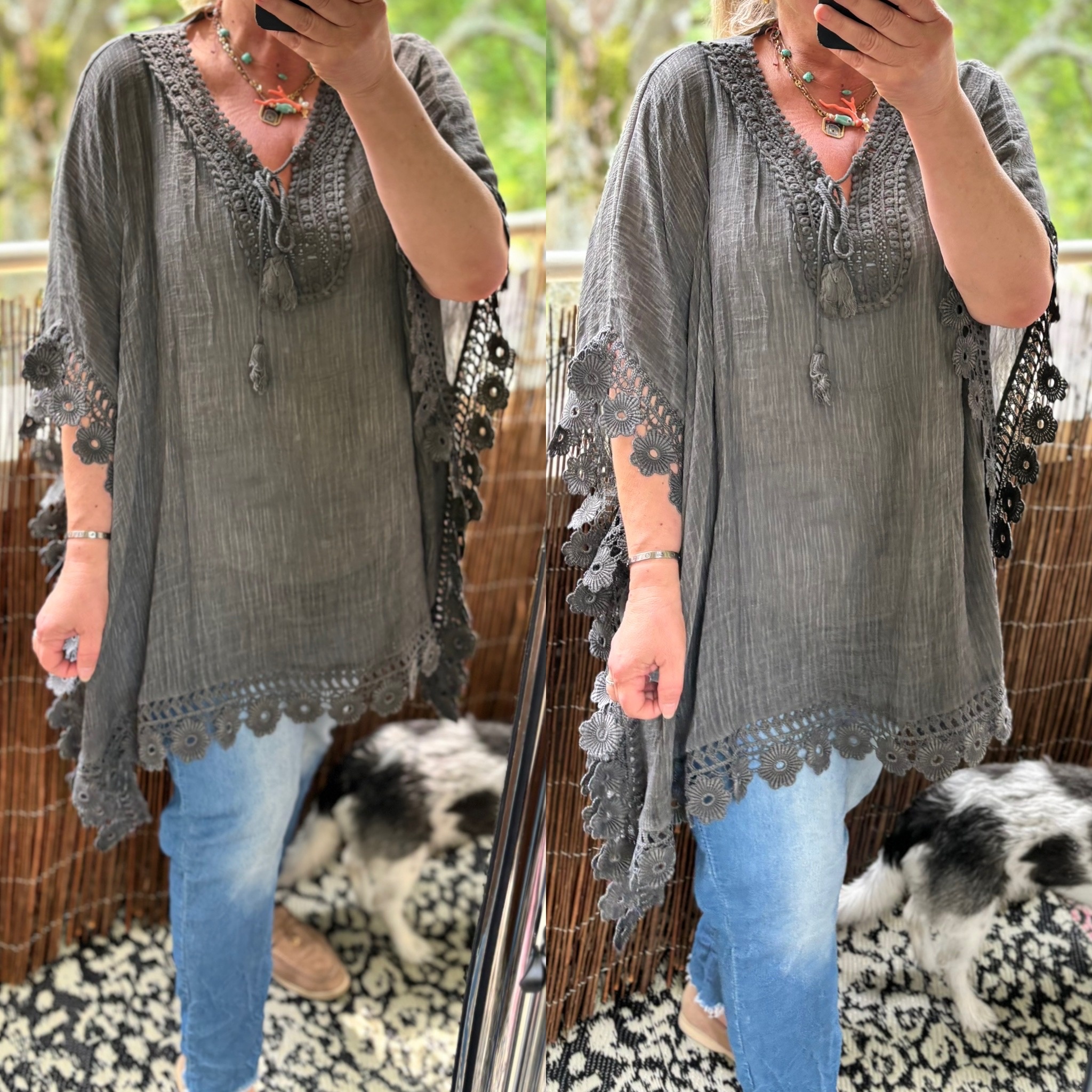KAFTAN EVITA MATEN 48 TOT 58