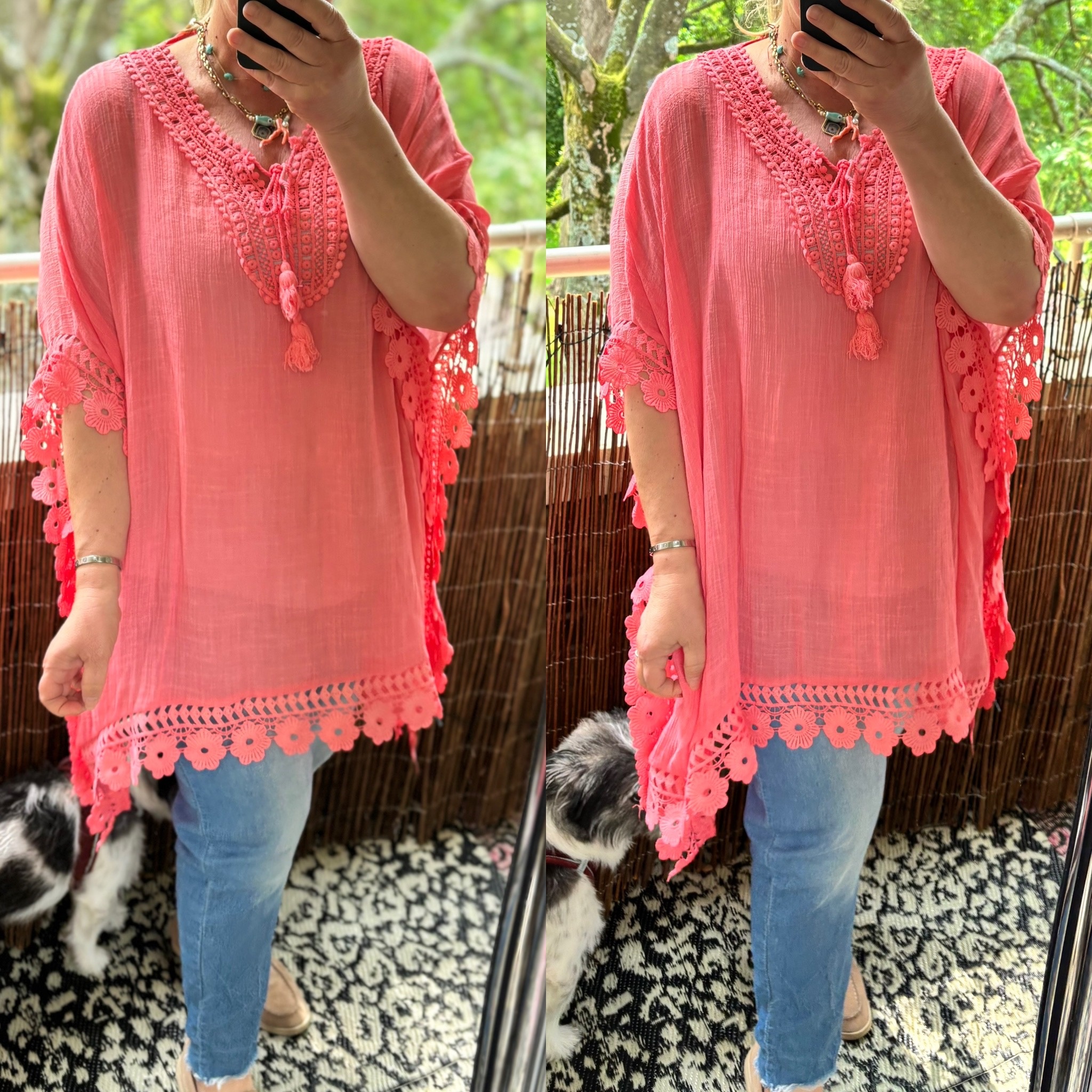 KAFTAN EVITA MATEN 48 TOT 58