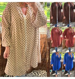 VEST FRIVOOL GU**I PRINT MATEN 50 TOT 58