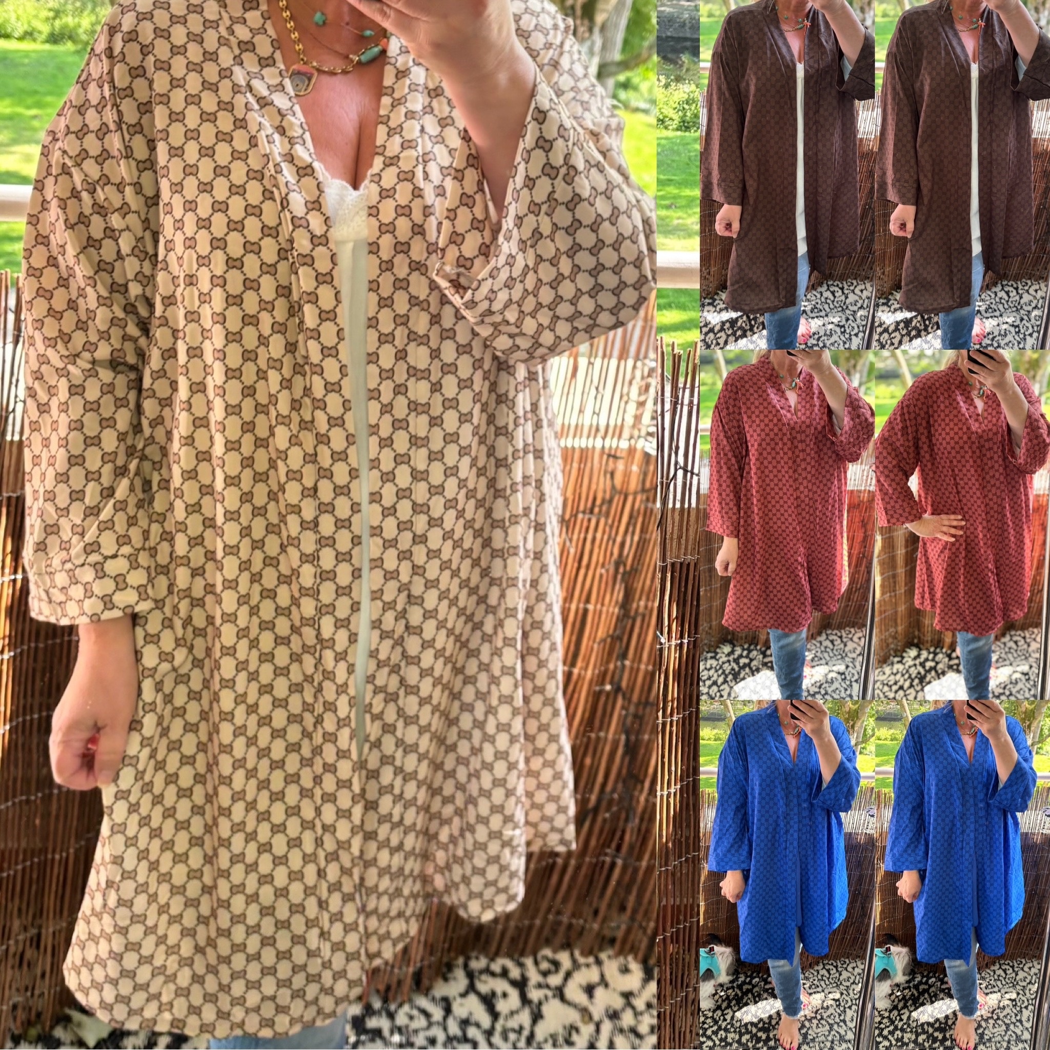 VEST FRIVOOL GU**I PRINT MATEN 50 TOT 58