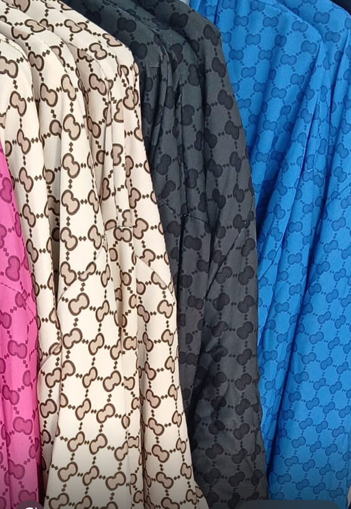 VEST FRIVOOL GU**I PRINT MATEN 50 TOT 58