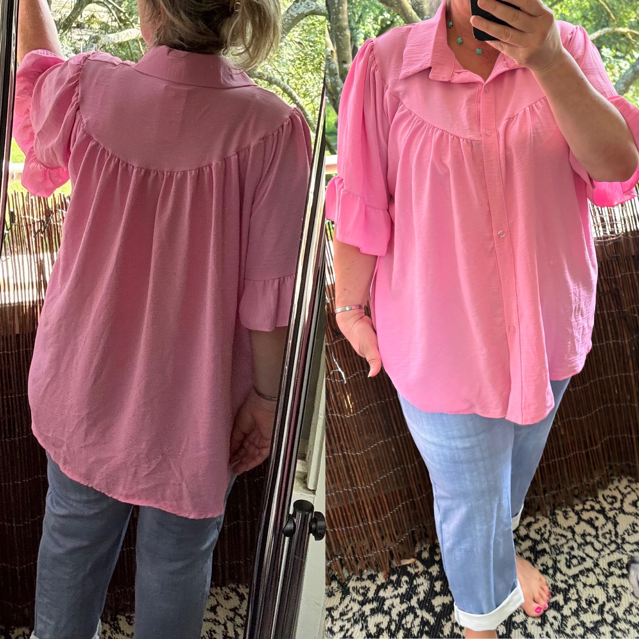 BLOUSE PEPPY MATEN 44 TOT 52/54